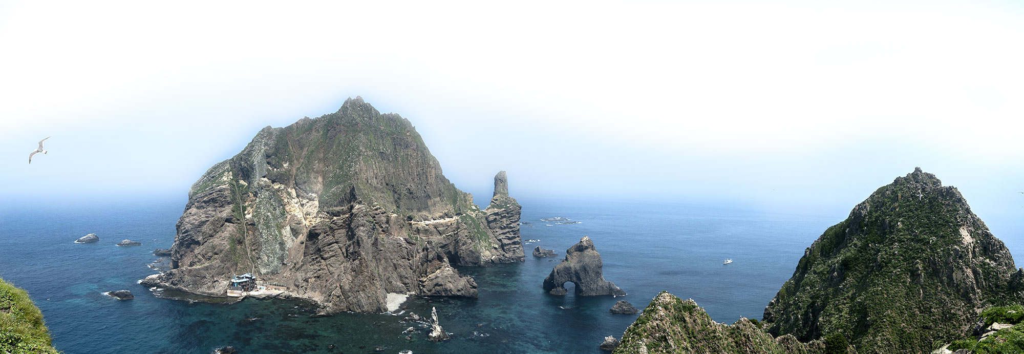 독도 전경 배경